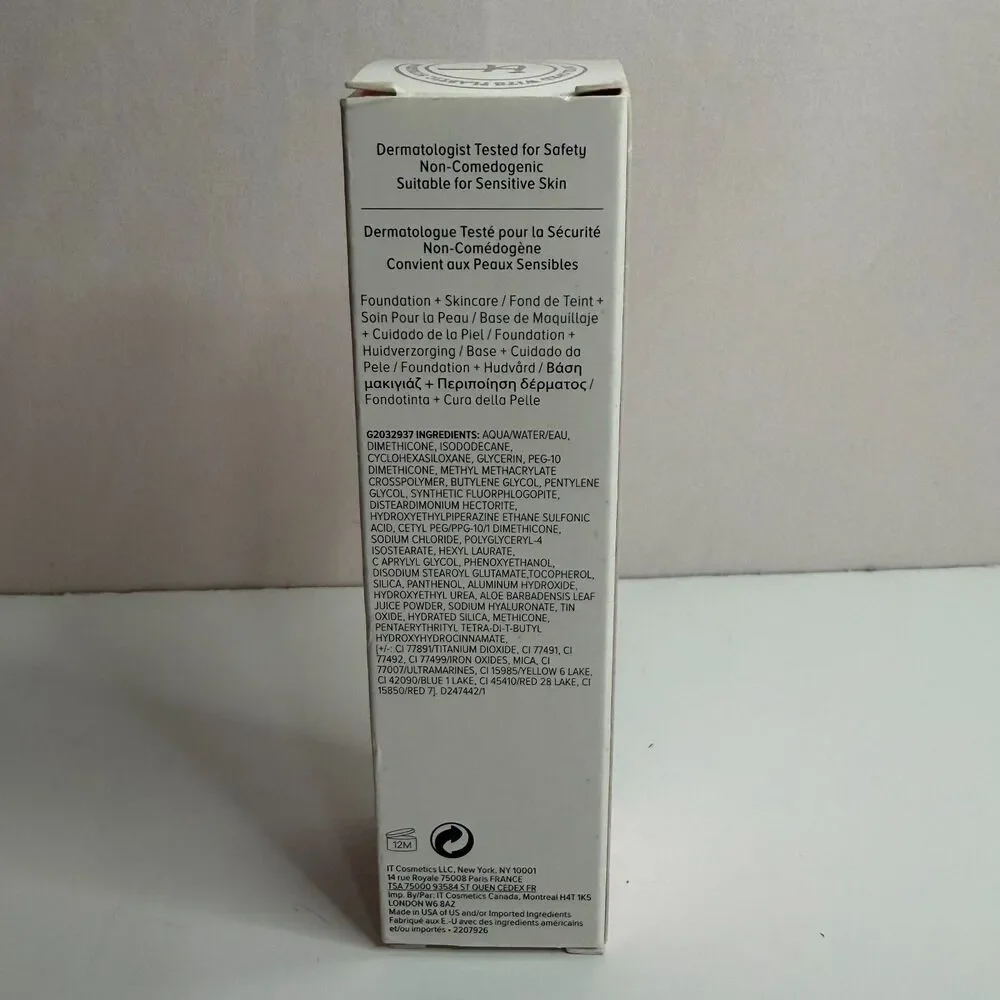 50 Rich Cool IT Cosmetics Your Skin But Better Foundation 1oz